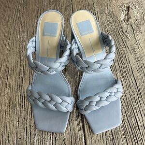 New Dolce Vita braided sandal blue size 8.5